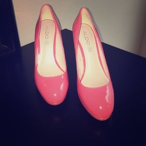 7.5 Light Pink Aldo Heels